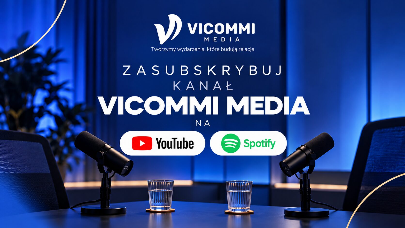 Vicommi Media – zasubskrybuj kanał na YouTube i Spotify